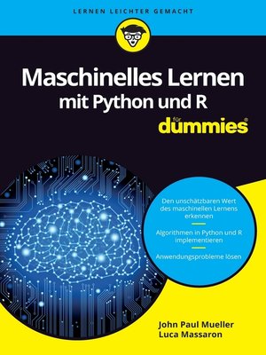cover image of Maschinelles Lernen mit Python und R f&uuml;r Dummies